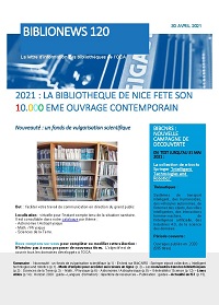 Biblionews120 2021 FR TITRE