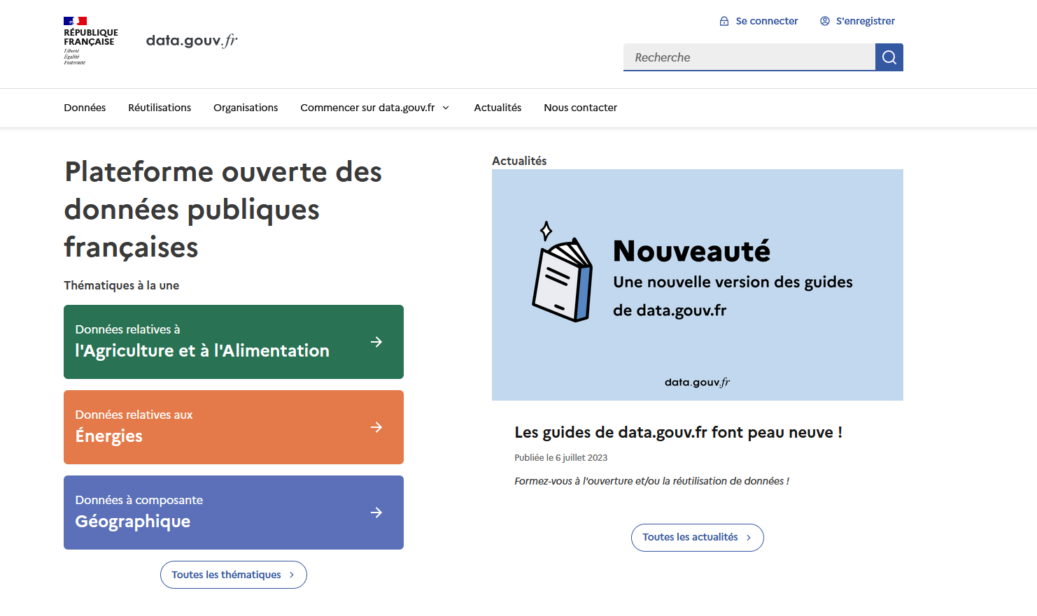 PUBLIER2023 31 DATA GOUV
